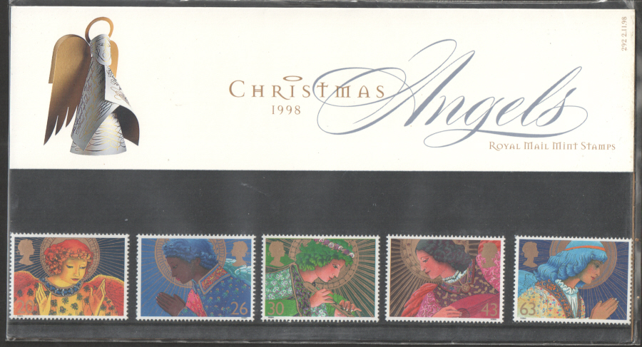(image for) 1998 Christmas Royal Mail Presentation Pack 292 - Click Image to Close